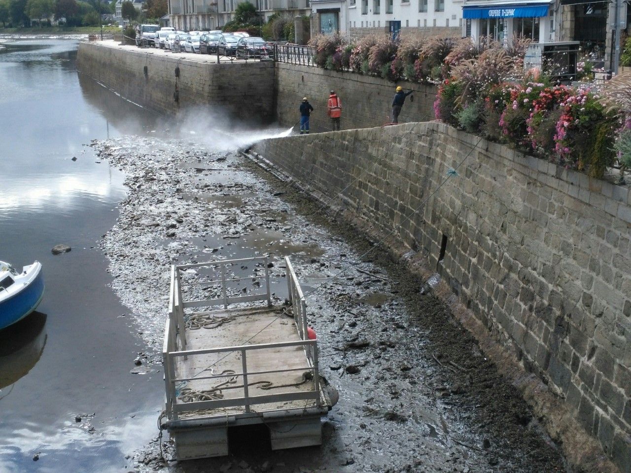 Travaux sur le Quai Neuf